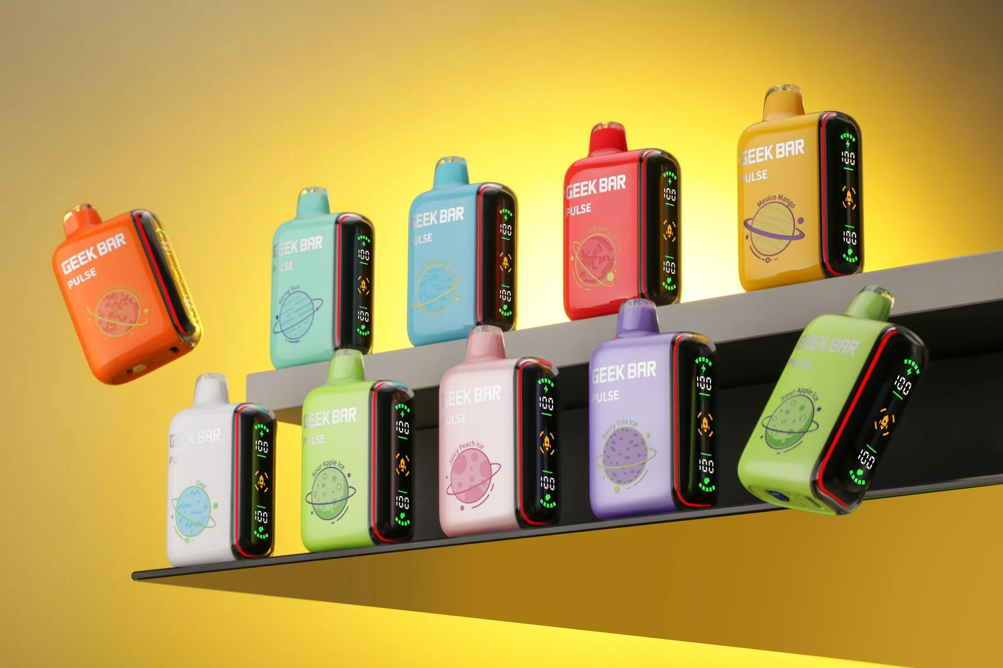 【美國大牌Geek Bar Pulse Vape小火箭電子煙 】-15000口大容量電子煙-VAKA糖果雲煙館