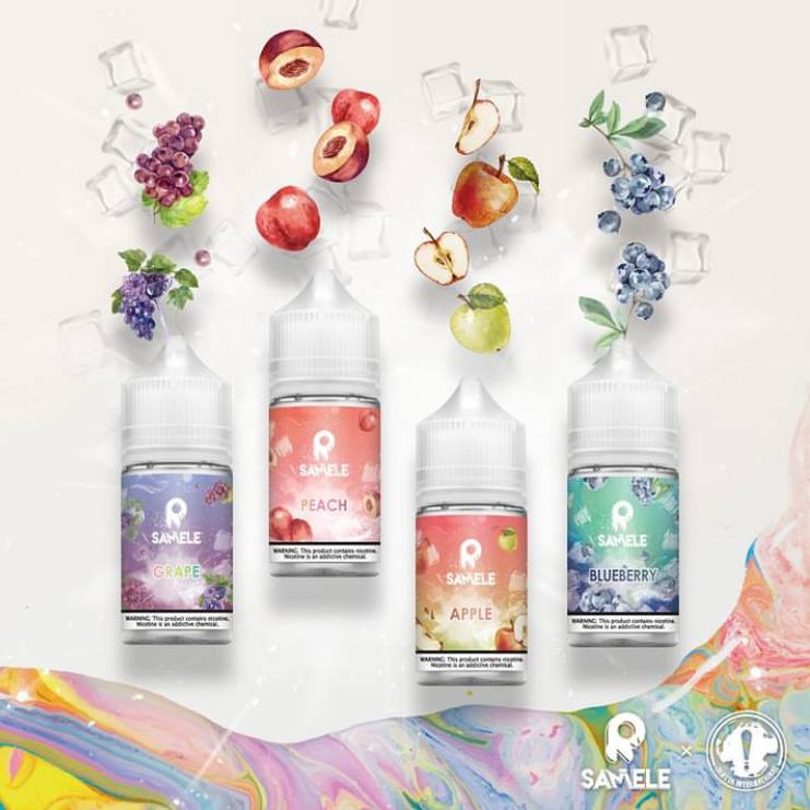 ❄️美國冰釀 SAMELE煙油 30ML 美國小煙油-VAKA糖果雲煙館