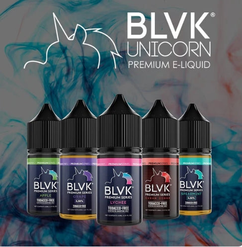🍭【BLVK 獨角獸】系列美國原裝進口小菸油-30ml容量-口味多樣-VAKA糖果雲煙館