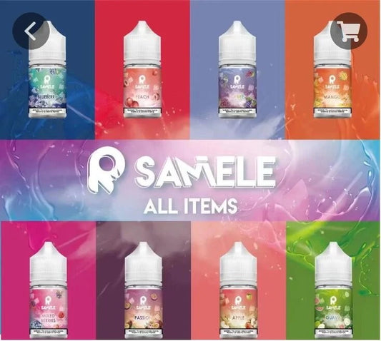 ❄️美國冰釀 SAMELE煙油 30ML 美國小煙油-VAKA糖果雲煙館