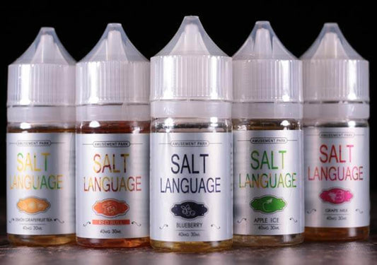 🌊【SALT LANGUAGE】 鹽語系列小煙油30ML 40MG-VAKA糖果雲煙館