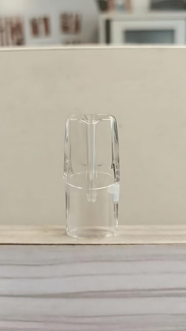 TUTX白底側注油空彈，一代可重複使用空煙彈，不漏油不吃油不卡機，2ml/適用一代煙桿-台灣現貨