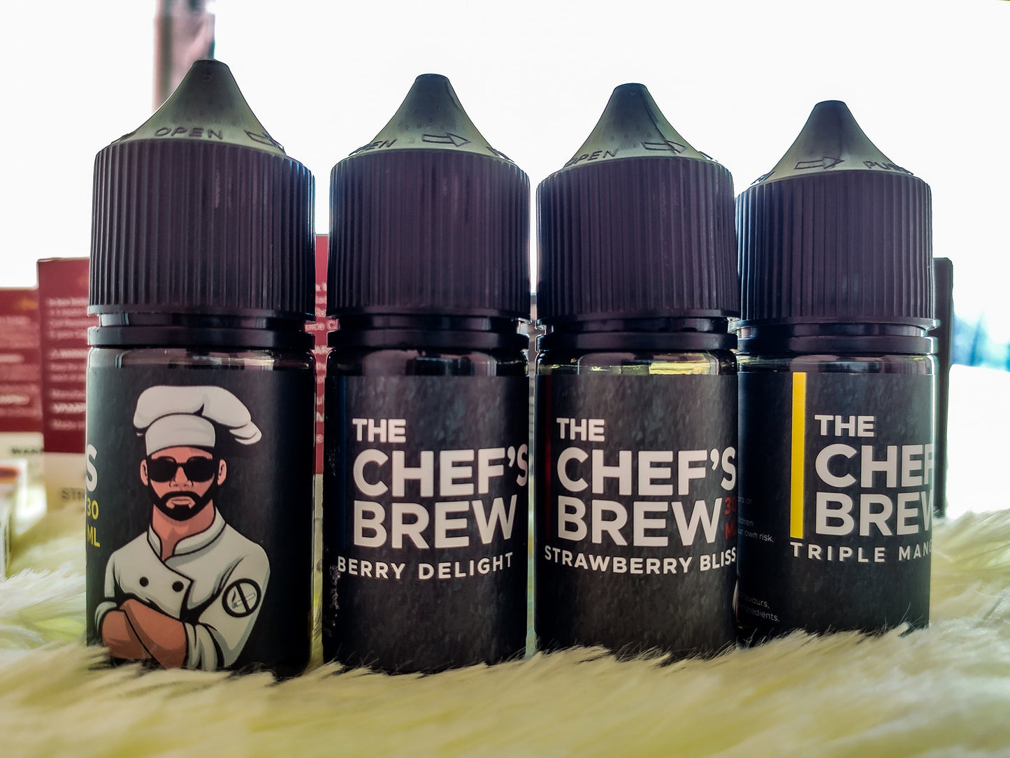 🍑廚師佳釀CHEF'S BREW煙油 美國原裝進口煙油 30ML/36MG-VAKA糖果雲煙館