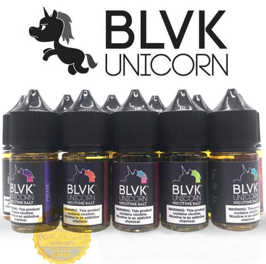 🍭【BLVK 獨角獸】系列美國原裝進口小菸油-30ml容量-口味多樣-VAKA糖果雲煙館