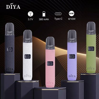 【DIYA叮啞皮革主機 】高功率兩段式調節煙桿8W/10W/兼容多品牌煙彈-VAKA糖果雲煙館