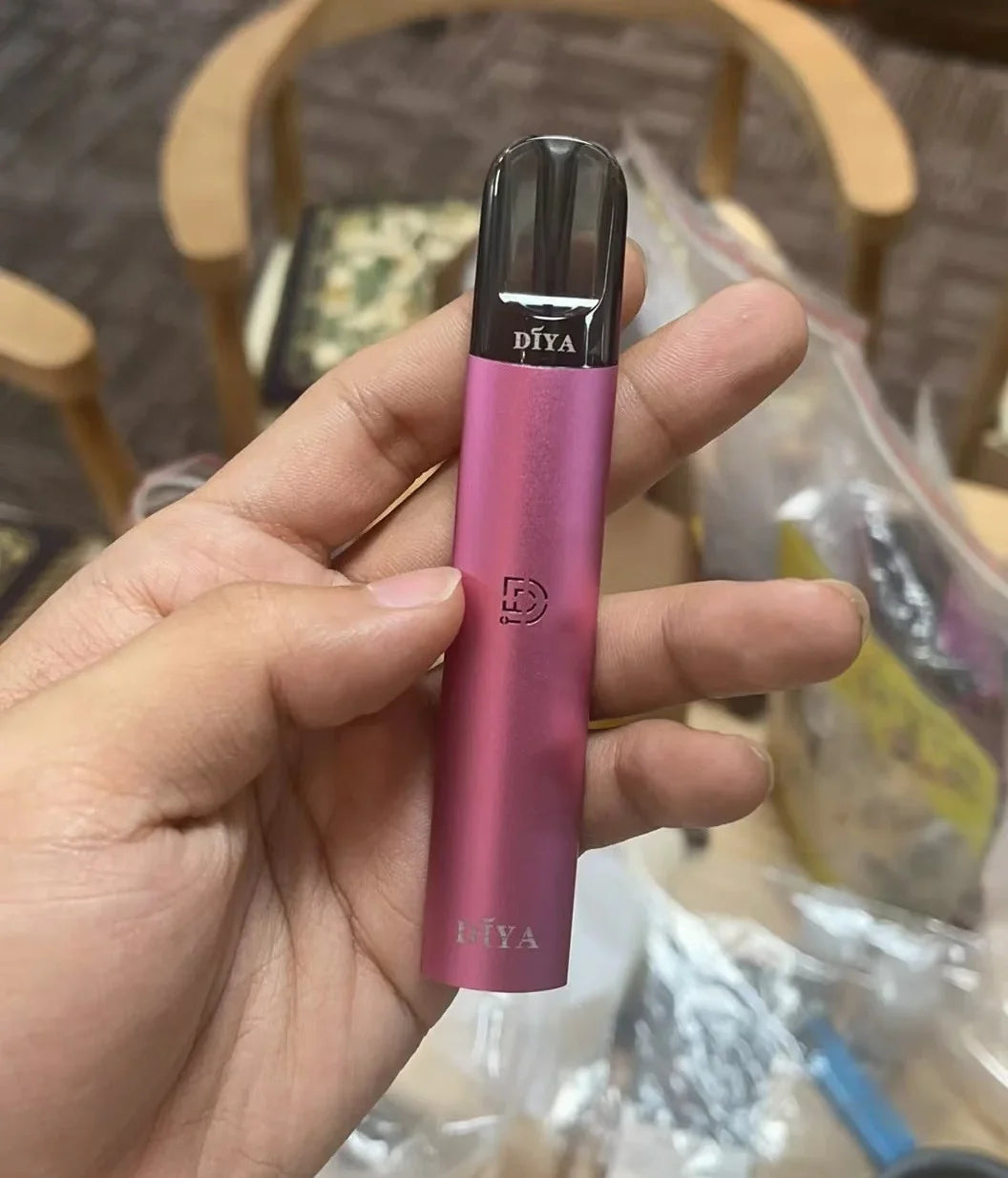 【DIYA叮啞系列】 - 高品質換彈式電子煙主機 -兼容多品牌煙彈- 適配殺小/SP2S/LANA/RELX等一代霧化彈 - VAKA糖果雲煙館